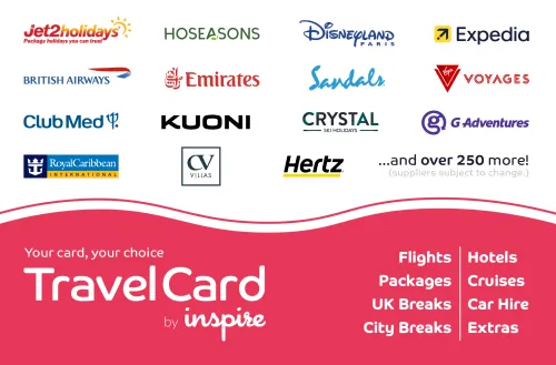 Inspire TravelCard voucher